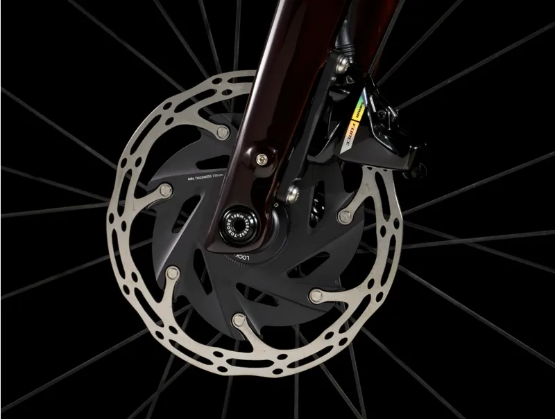 Trek Domane SLR 7 AXS Gen 4 Road Bike 2025 in Red Smoke/Red Carbon Smoke-8